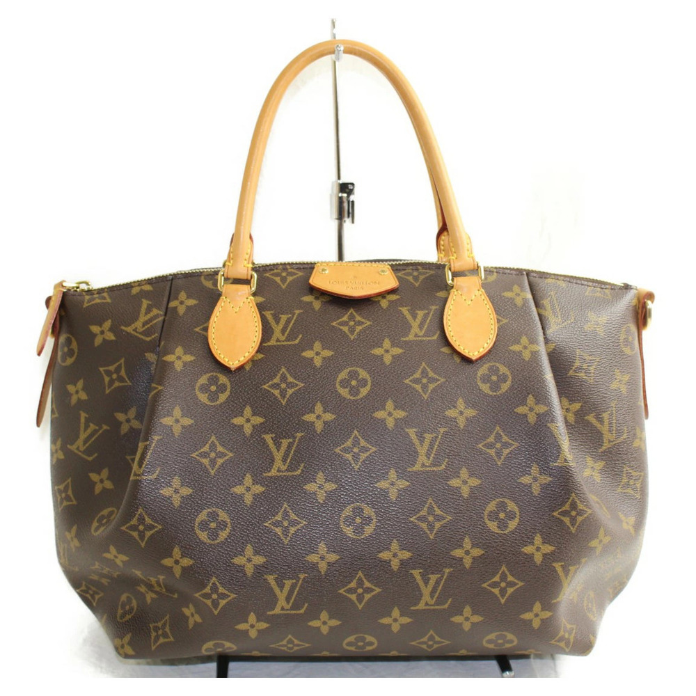 LOUIS VUITTON Turenne Monogram Brown Purple 2way Shoulder Bag LV